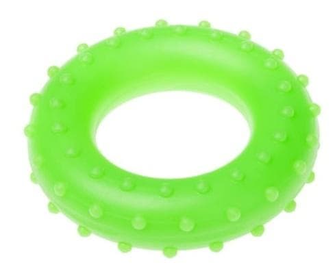 Krążek rehabilitacyjny z kolcami Tullo 7,2 cm zielony
