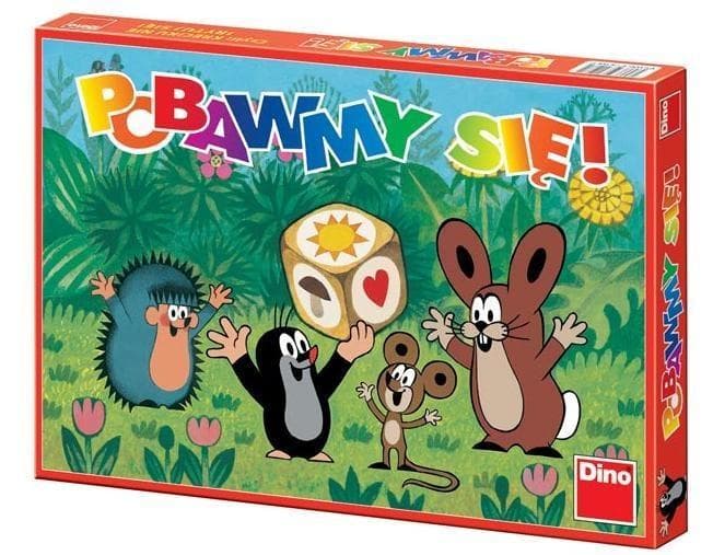 Gra Towarzyska Krecik i Przyjaciele Pobawmy się Dino Toys