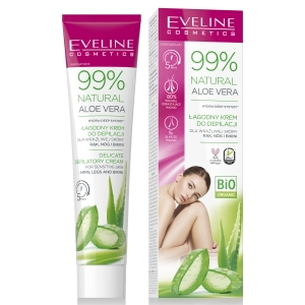 Krem do depilacji Eveline Cosmetics 99% Aloes 125 ml