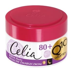 Krem do twarzy Celia Q10 80+ Elastyczność 50 ml
