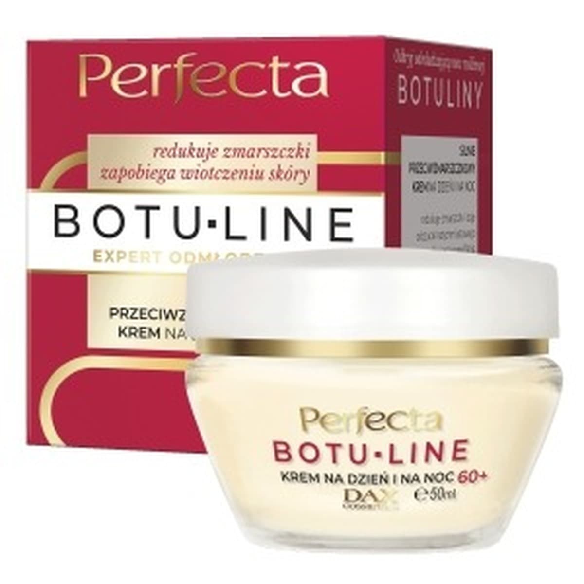 Krem do twarzy DAX PERF Botu-Line 60+ przeciwzmarszczkowy 50 ml