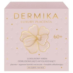 Dermika Luxury Placenta 60+ Krem do twarzy odbudowujący 50 ml