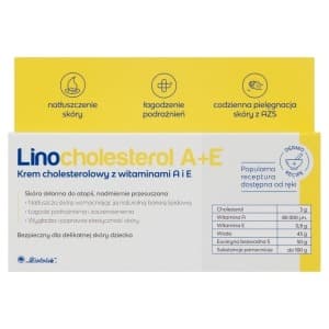 Ziololek krem z lanoliną i cholesterolem z witaminami A+E 50 g
