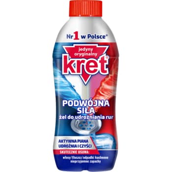 Kret Żel do udrażniania rur Podwójna Siła 700 g