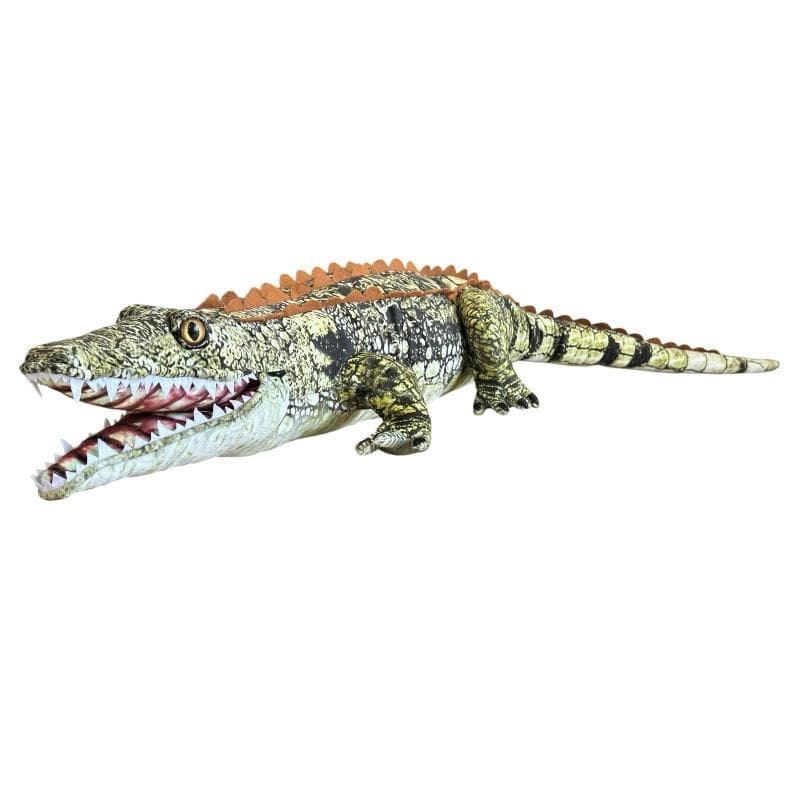 Krokodyl szary pluszowy 90 cm
