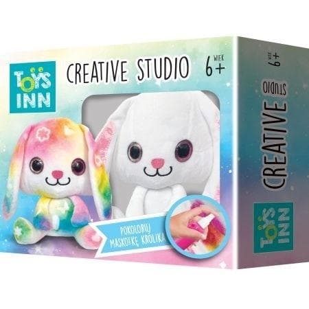 ToysInn Creative Studio - Królik maskotka do kolorowania