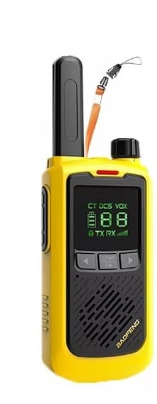 Krótkofalówka Baofeng BF-T17 PMR446 żółta, 2 sztuki
