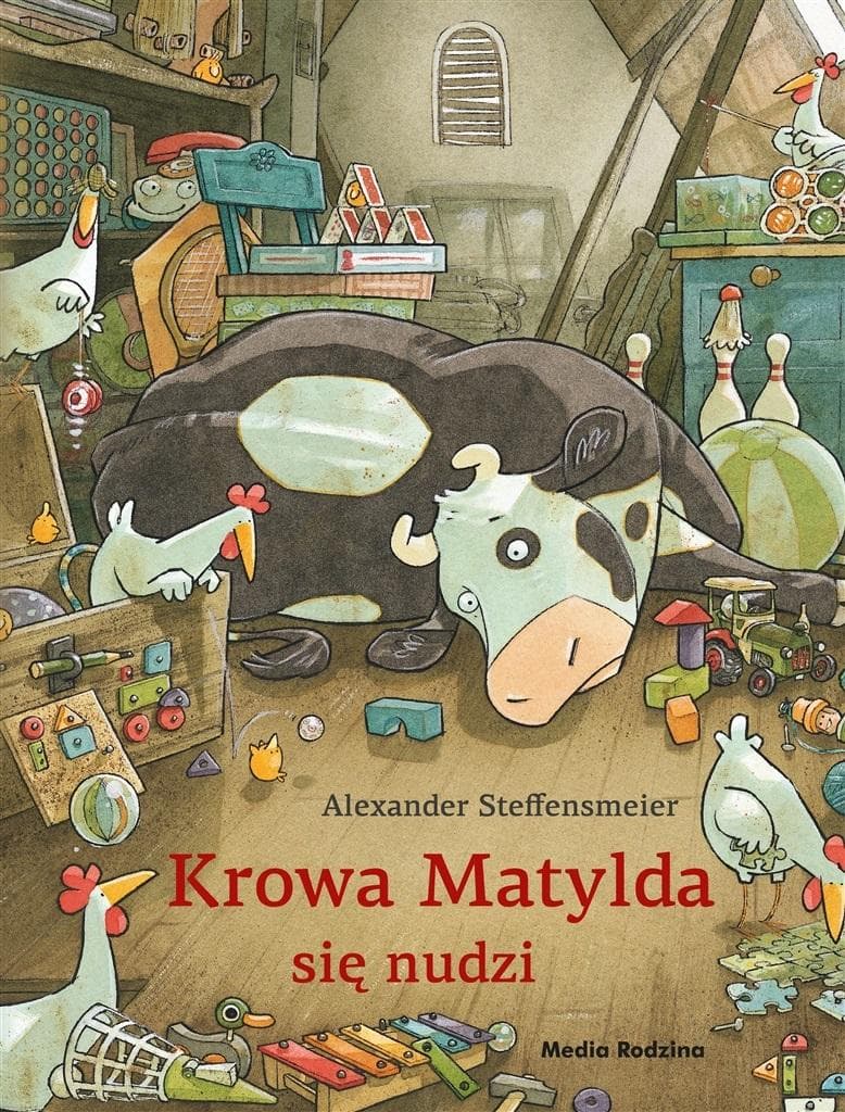 Krowa Matylda się nudzi - Alexander Steffensmeier, wydanie broszurowe