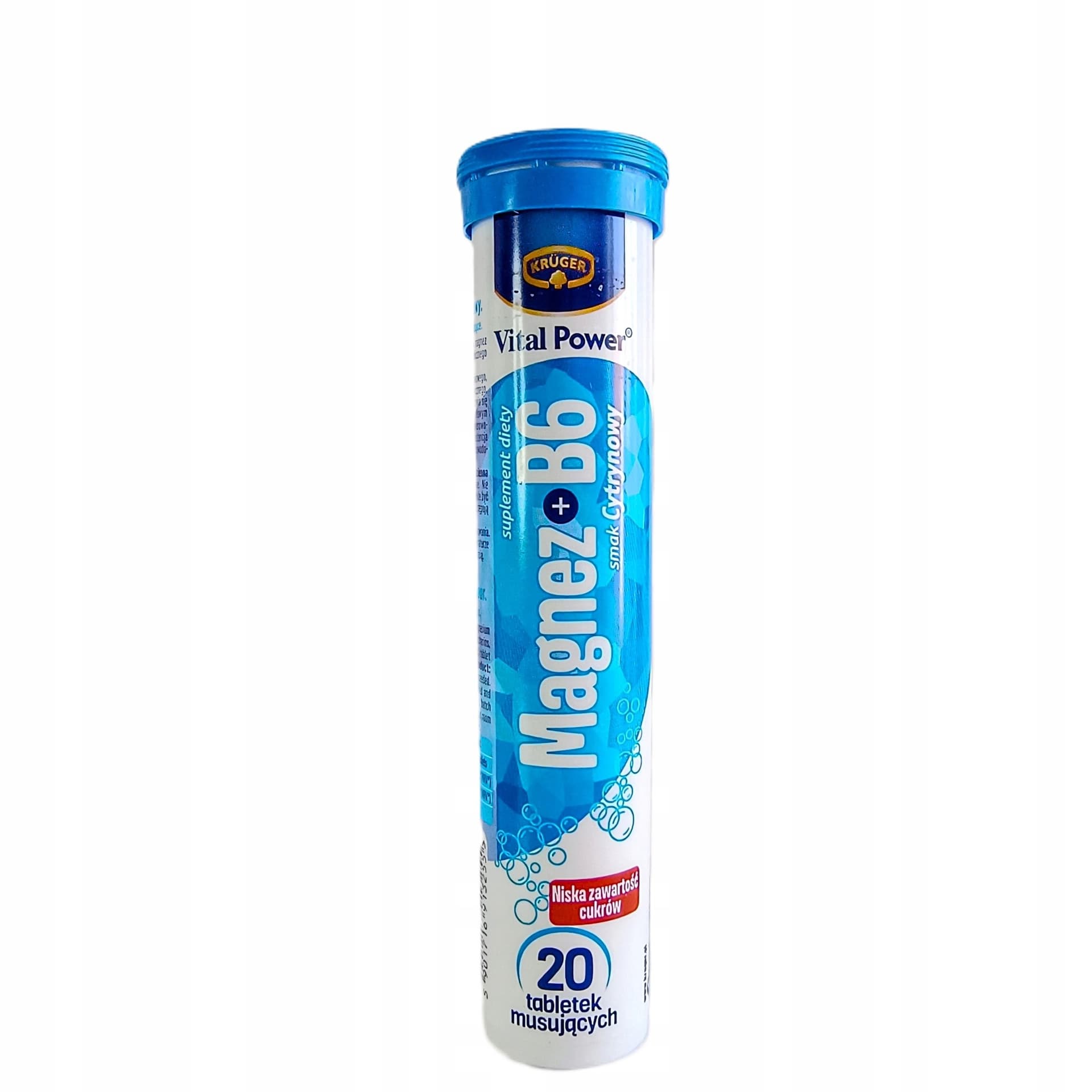 Kruger Witamina musująca Magnez+B6 80g