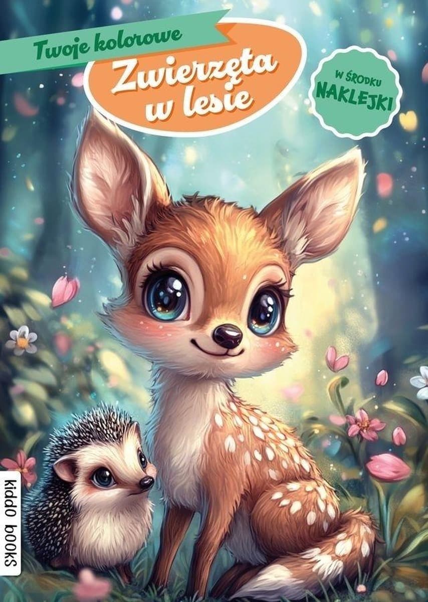 Książeczka dla dzieci Zwierzęta w lesie