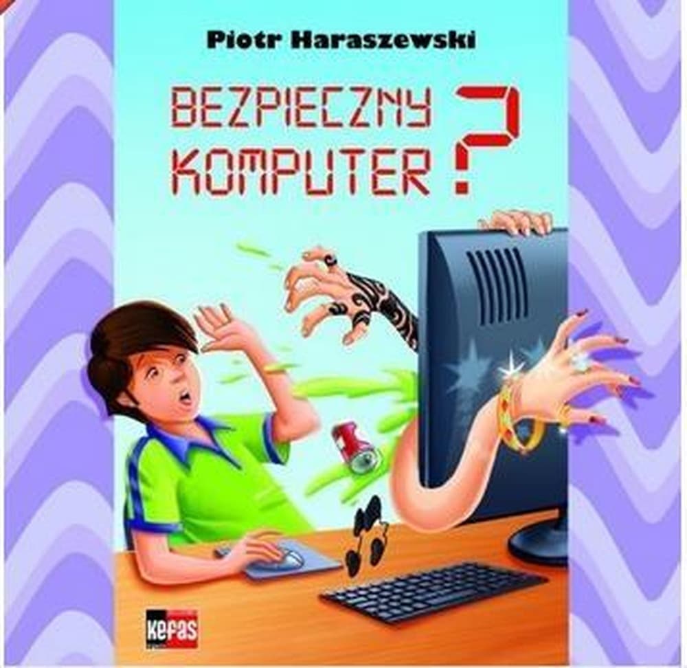 Książeczka edukacyjna dla dzieci o bezpiecznym korzystaniu z komputera