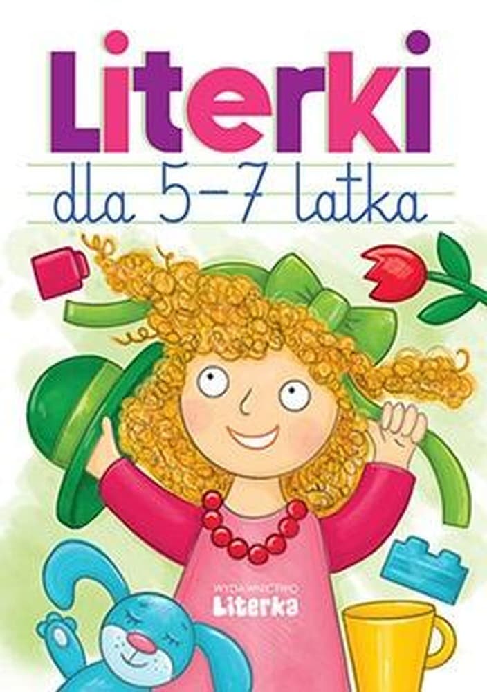 Książeczka edukacyjna do nauki pisania literek dla dzieci 5-7 lat