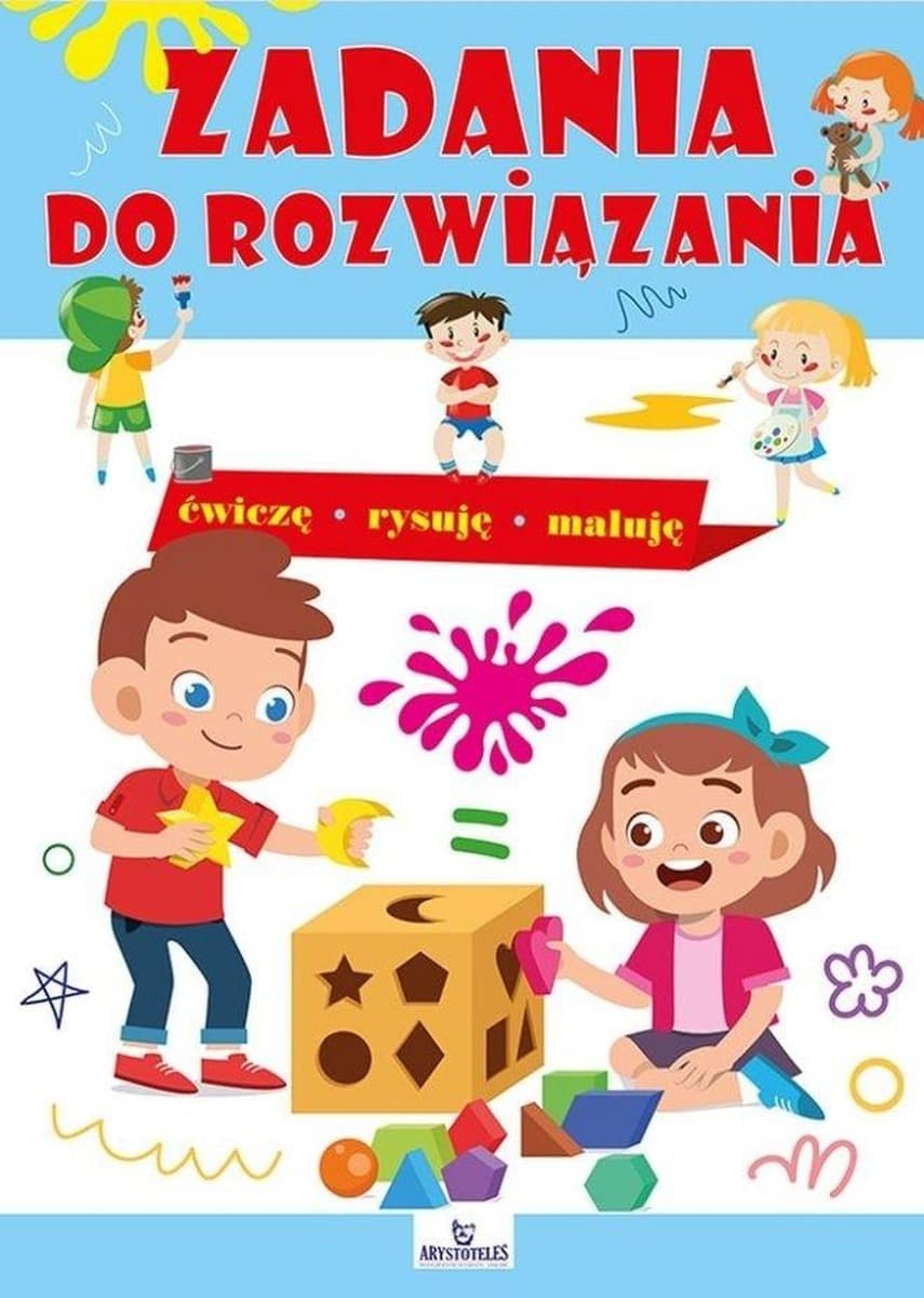Książka aktywizująca dla dzieci Zadania do rozwiązania