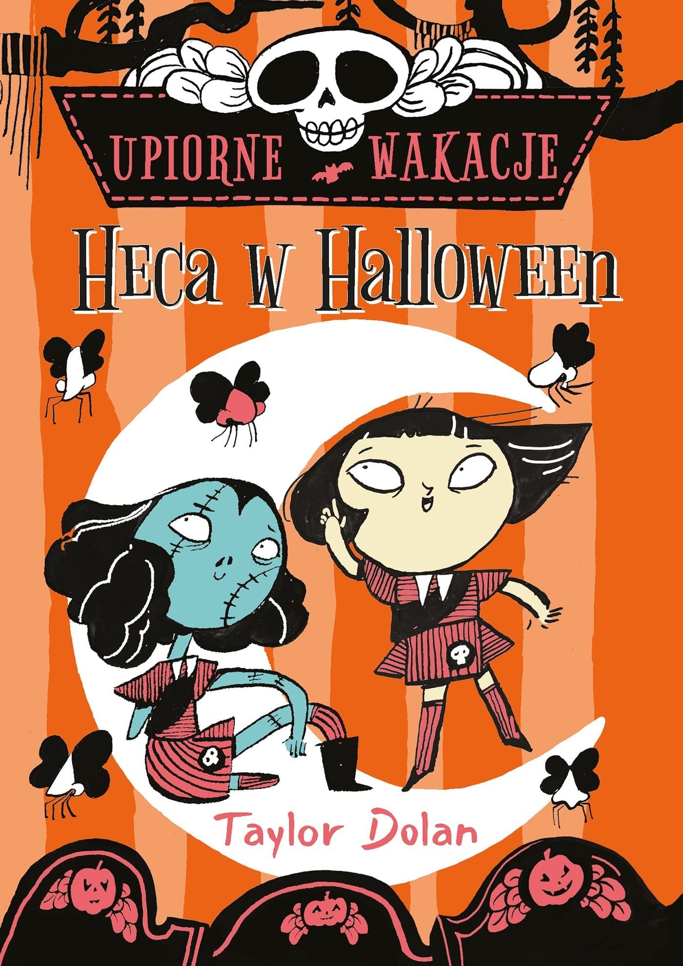 Książka dla dzieci Heca w Halloween: Upiorne wakacje