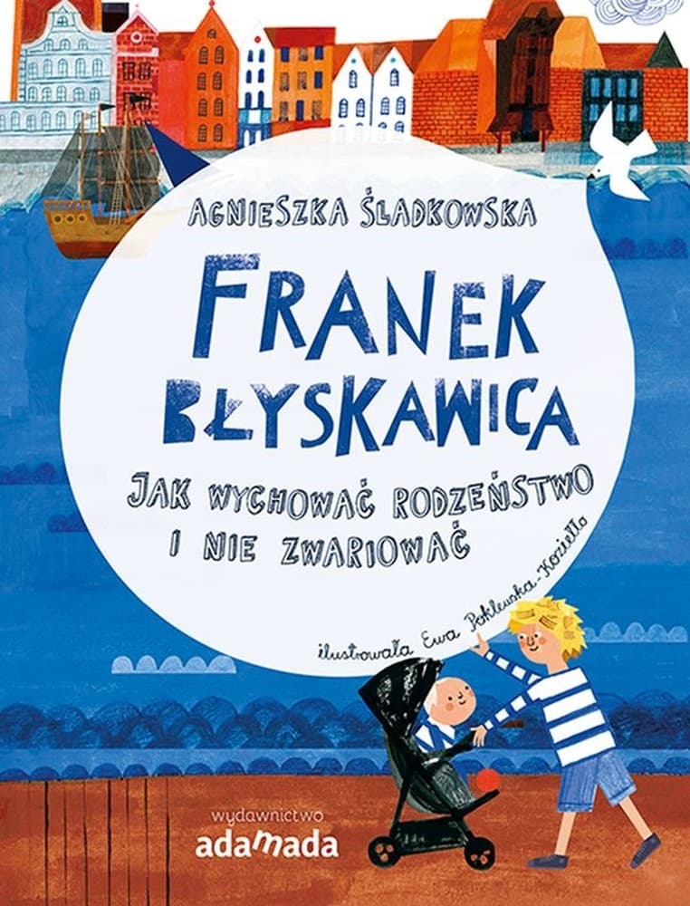 Książka dla dzieci Jak Wychować Rodzeństwo Franek Błyskawica