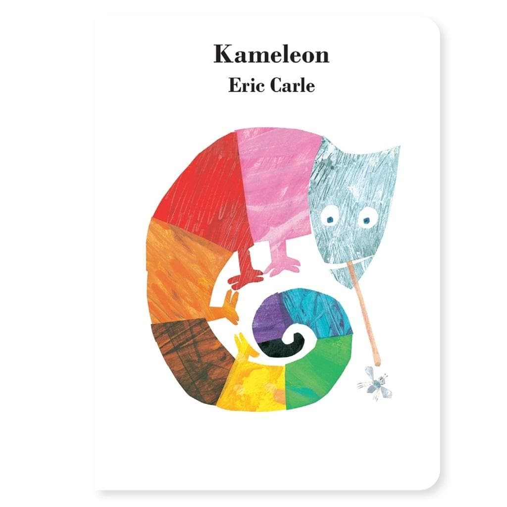 Książka dla dzieci Kameleon Eric Carle