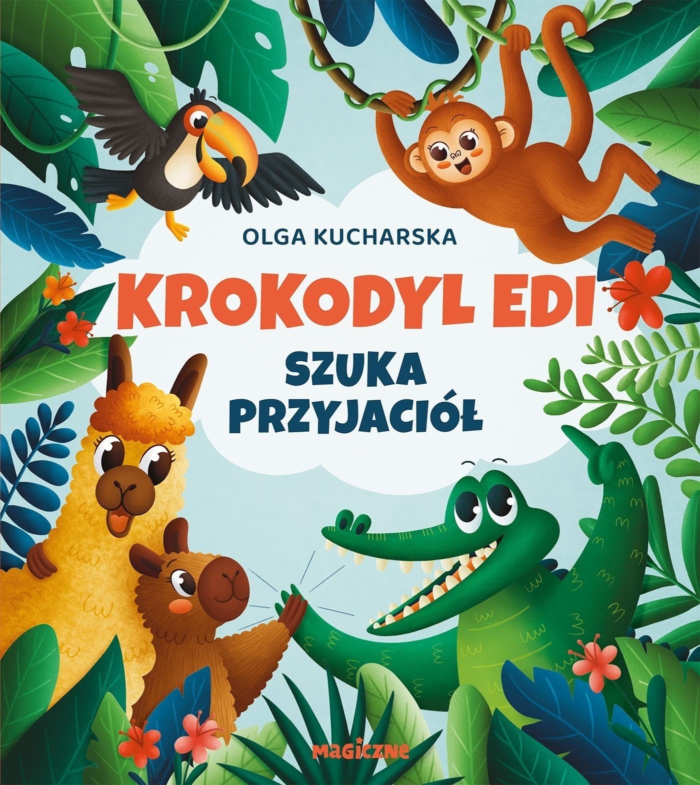 Książka dla dzieci Krokodyl Edi szuka przyjaciół