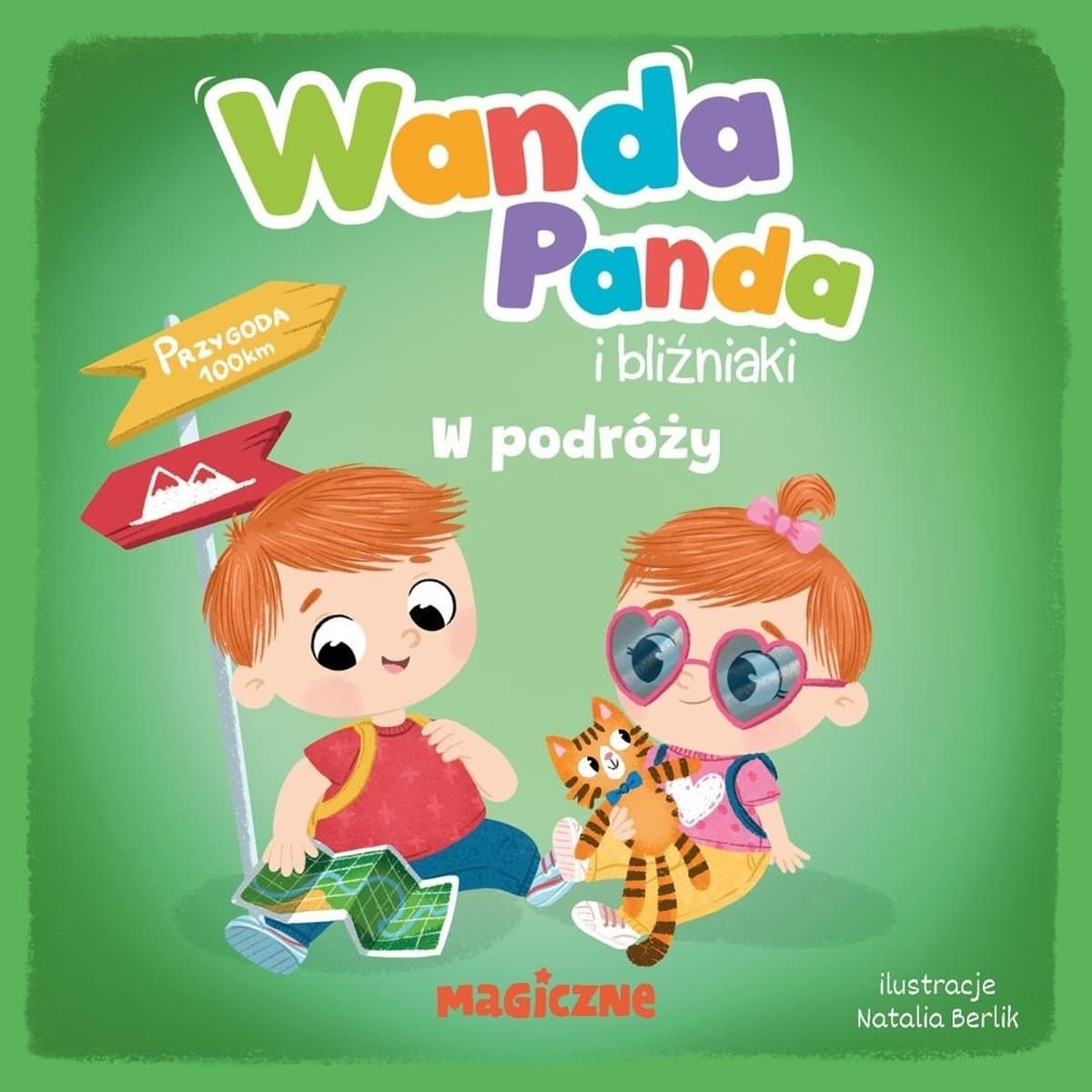 Książka dla dzieci Wanda Panda i bliźniaki: W podróży