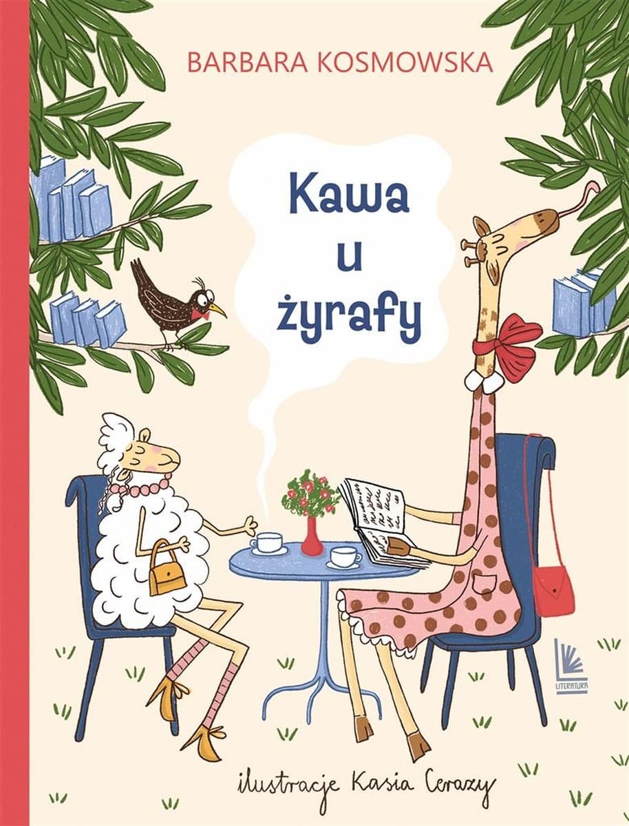 Książka Kawa u żyrafy wydawnictwa Literatura 96 stron