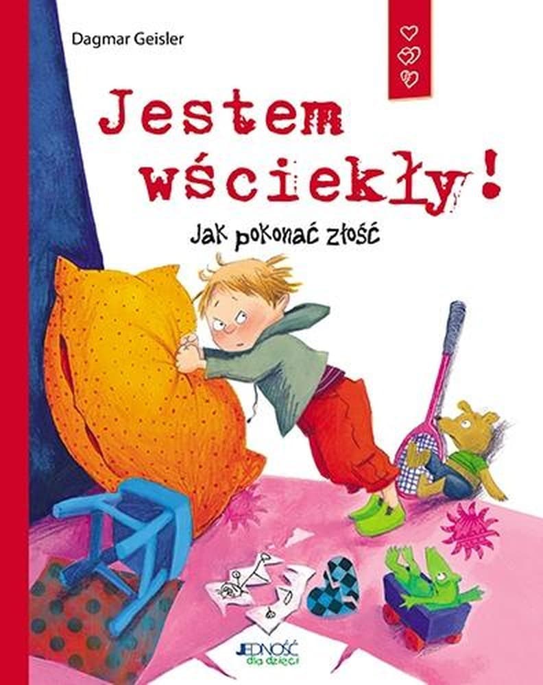 Książka o emocjach dla dzieci - Jak radzić sobie ze złością