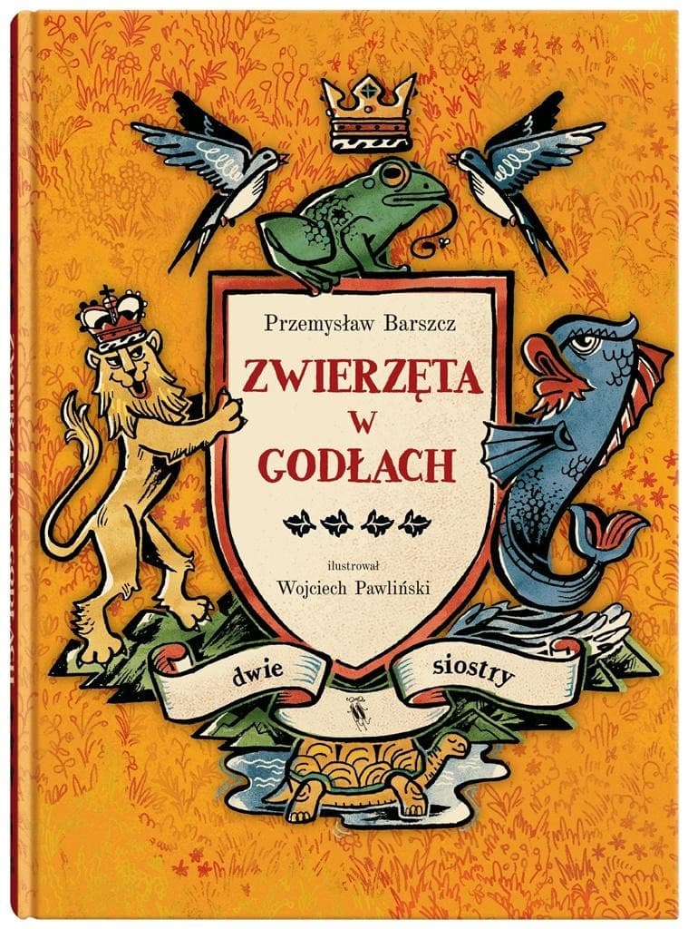 Książka o zwierzętach w godłach państw świata