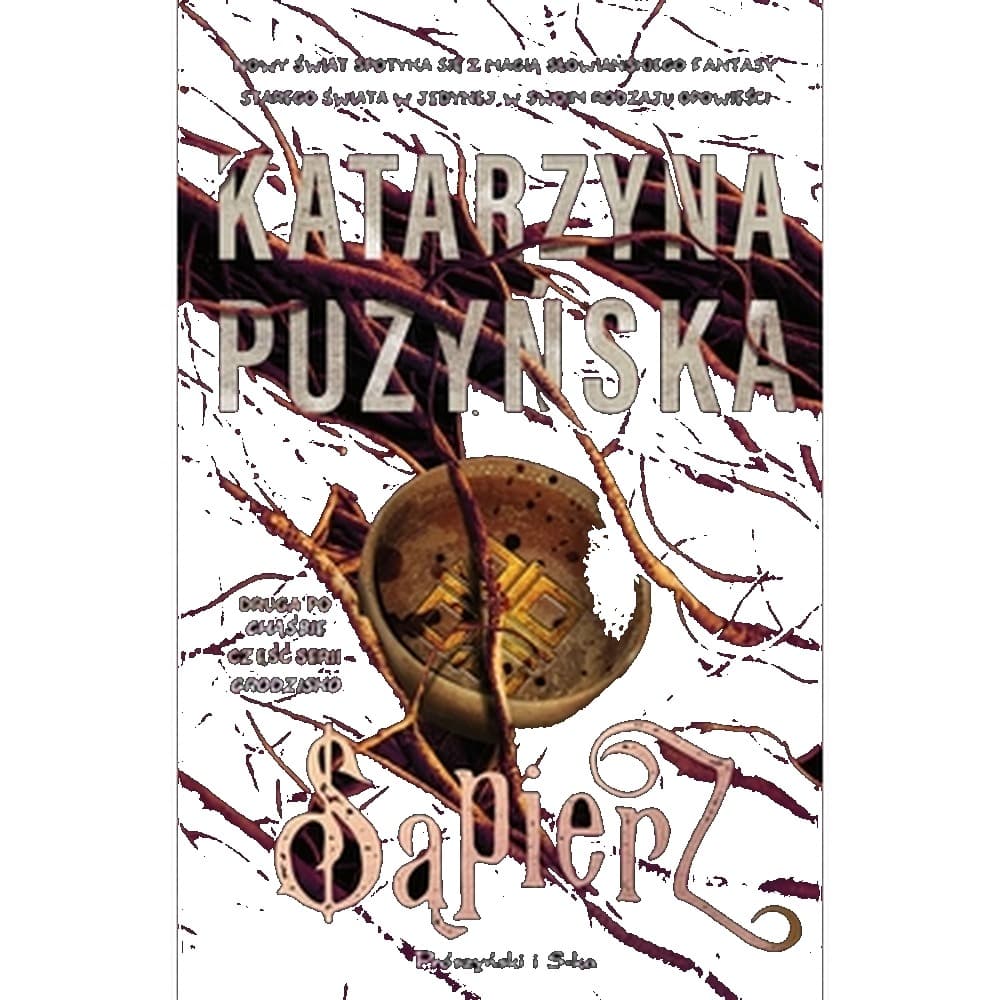 Książka Sąpierz - postapokaliptyczna fantastyka słowiańska 480 stron