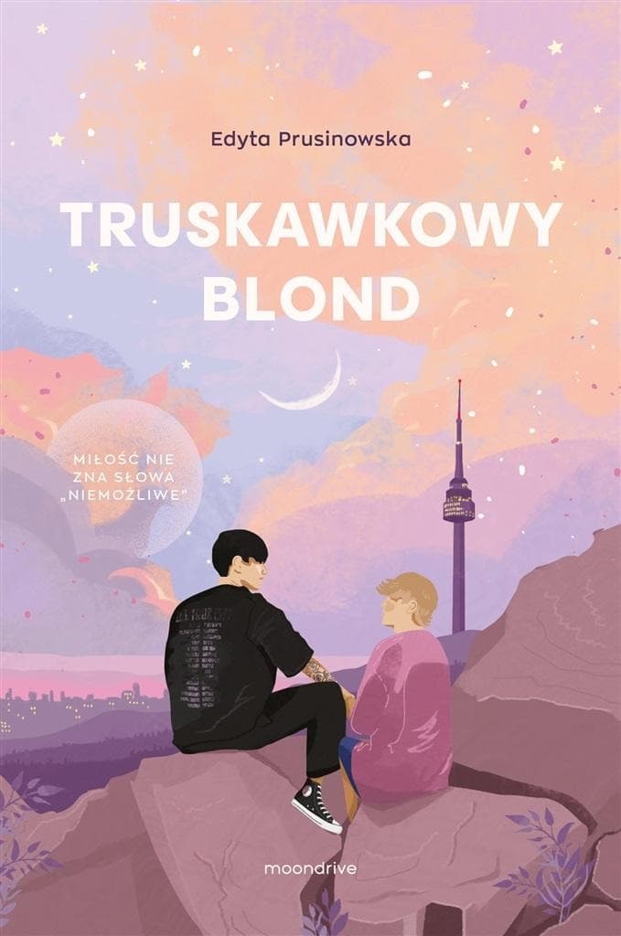 Książka Truskawkowy blond powieść obyczajowa Moondrive 400 stron