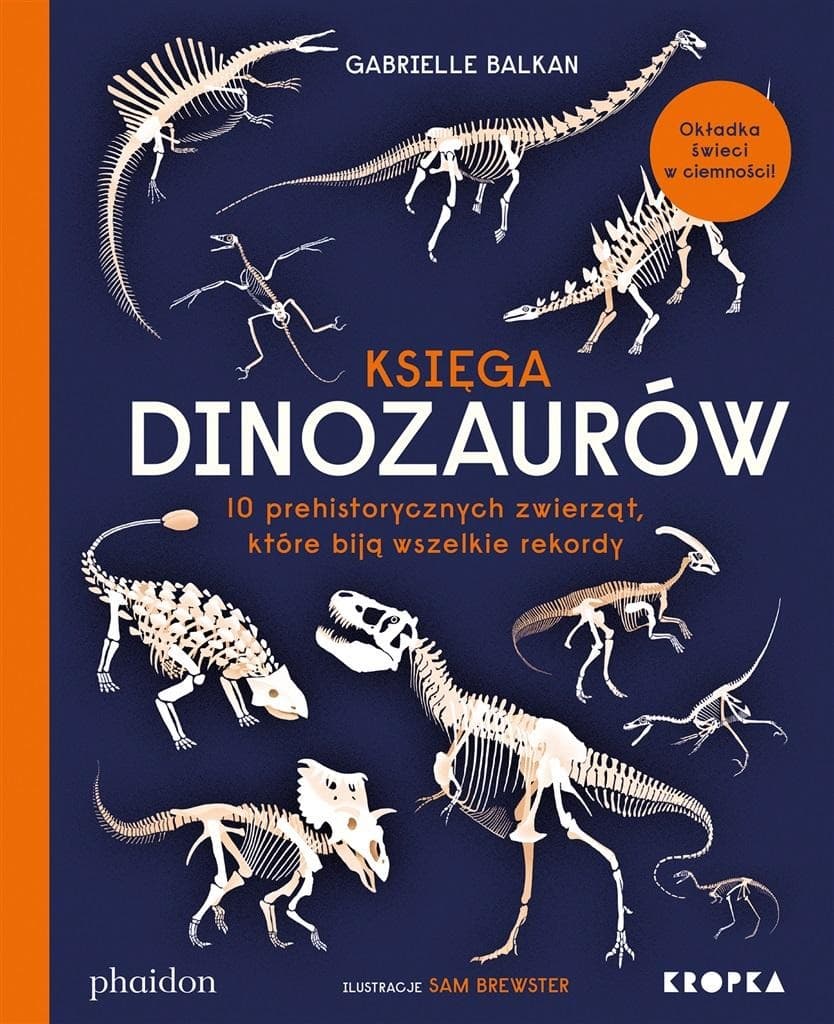 Księga dinozaurów - książka edukacyjna