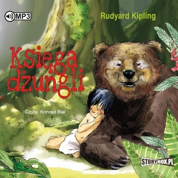 CD MP3 Księga dżungli - Audiobook dla dzieci i młodzieży