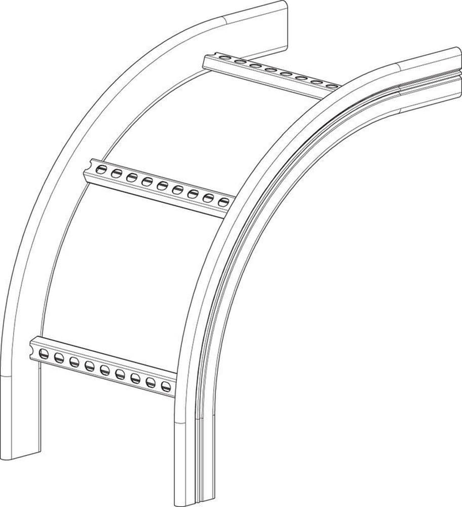KSV-600 R=300 HDG LADDER VERTICAL OUT