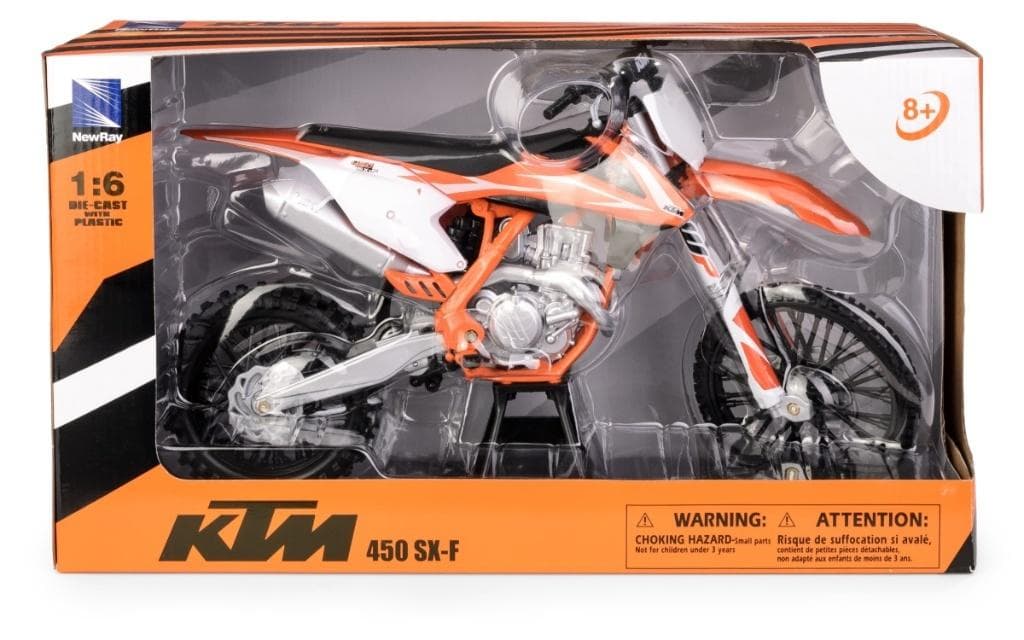 KTM 450 SX-F 2018 Model motocykla New Ray 1:6