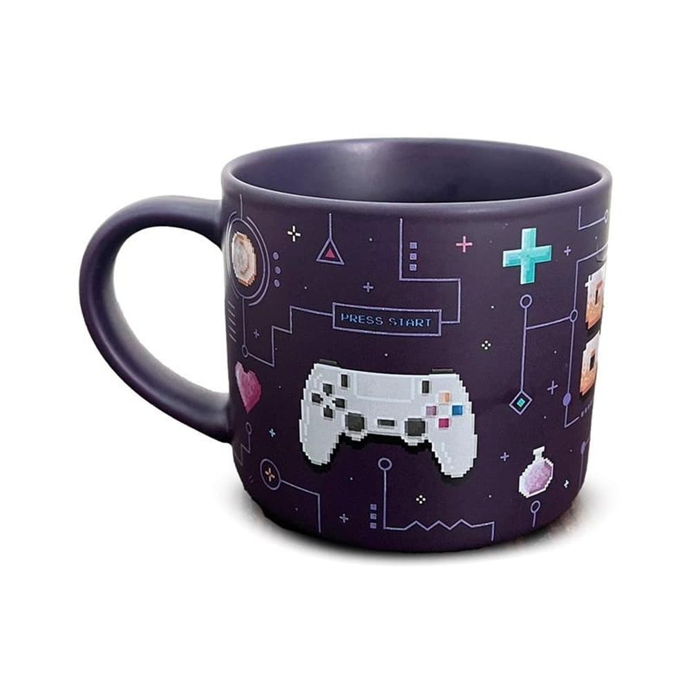Kubek porcelanowy Game Over Puckator duży
