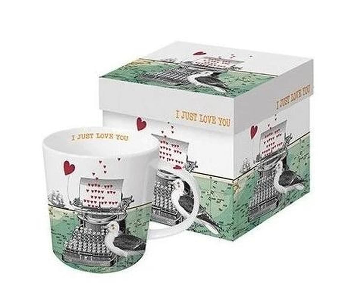 Kubek porcelanowy Love You 350 ml