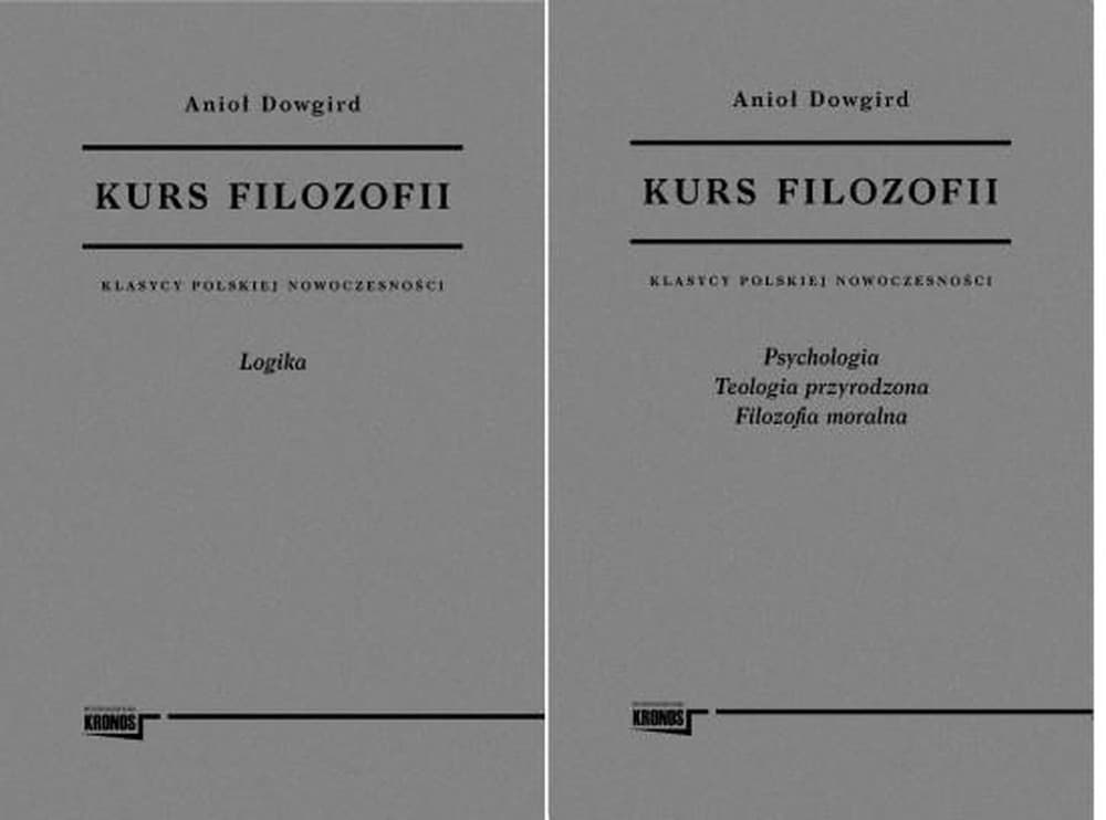Kurs filozofii T. 1-2 - Logika, psychologia i moralność