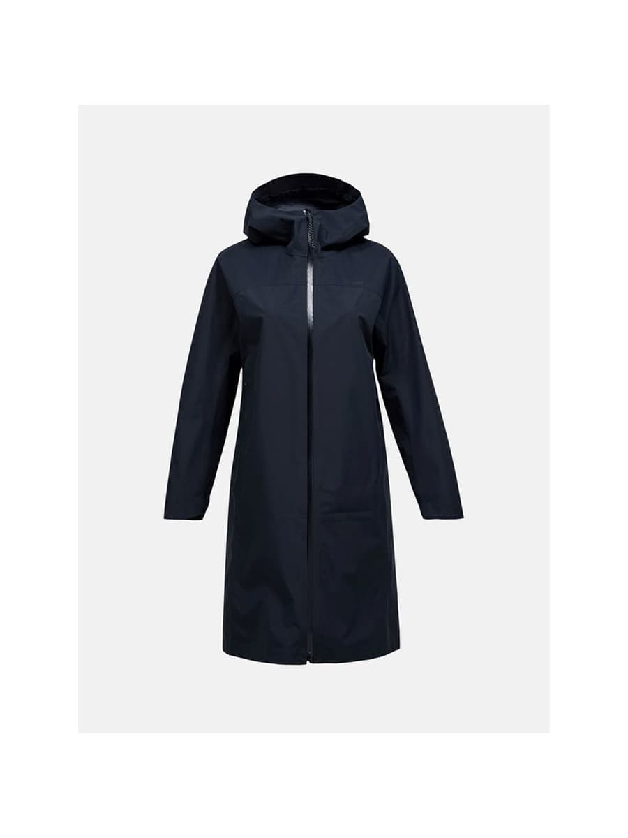Kurtka damska Peak Performance W Treeline Hipe 2.5L Shell Parka czarna XS