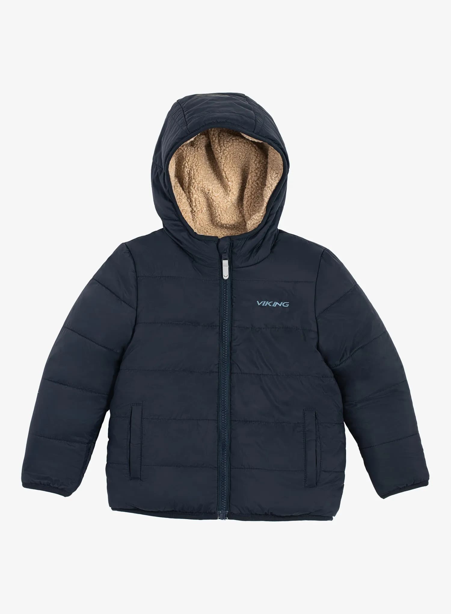Kurtka dziecięca Viking Play Reversible Pilejacket - navy