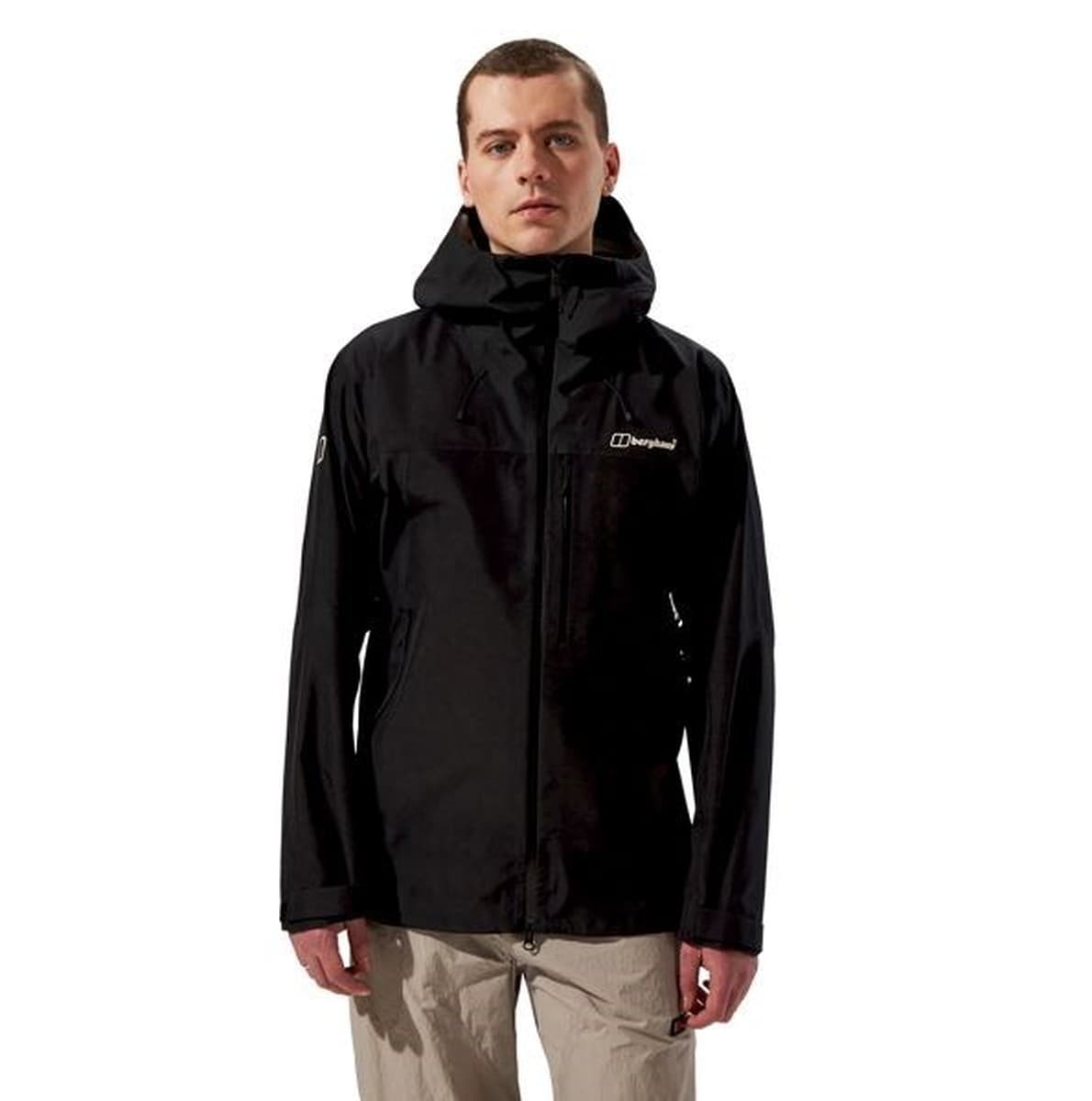 Kurtka męska z membraną Berghaus RIDGE-SEEKER GTX BLK/BLK rozmiar L