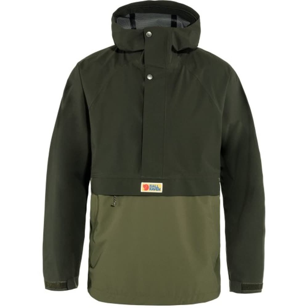 Kurtka przeciwdeszczowa Fjallraven Vardag Hydratic Anorak - leśna zieleń/zieleń laurowa