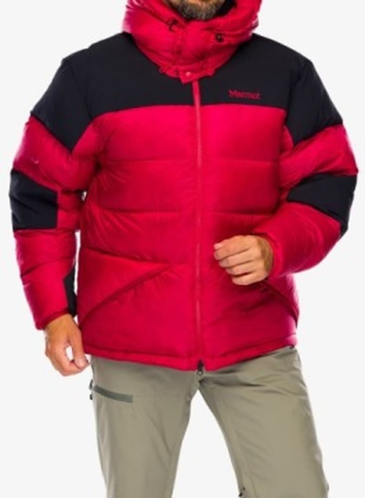 Kurtka puchowa Marmot 03 Plasma Parka - team red/black