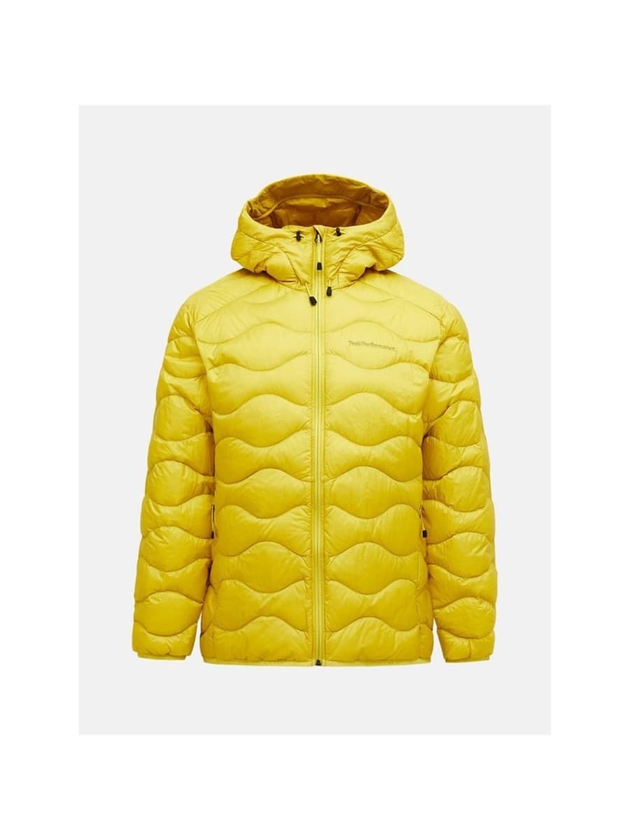 Kurtka puchowa męska Peak Performance Helium Down Hood Jacket żółta XL