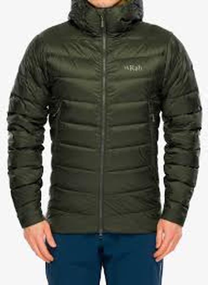 Kurtka puchowa damska Rab Microlight Alpine Jacket - stalowa
