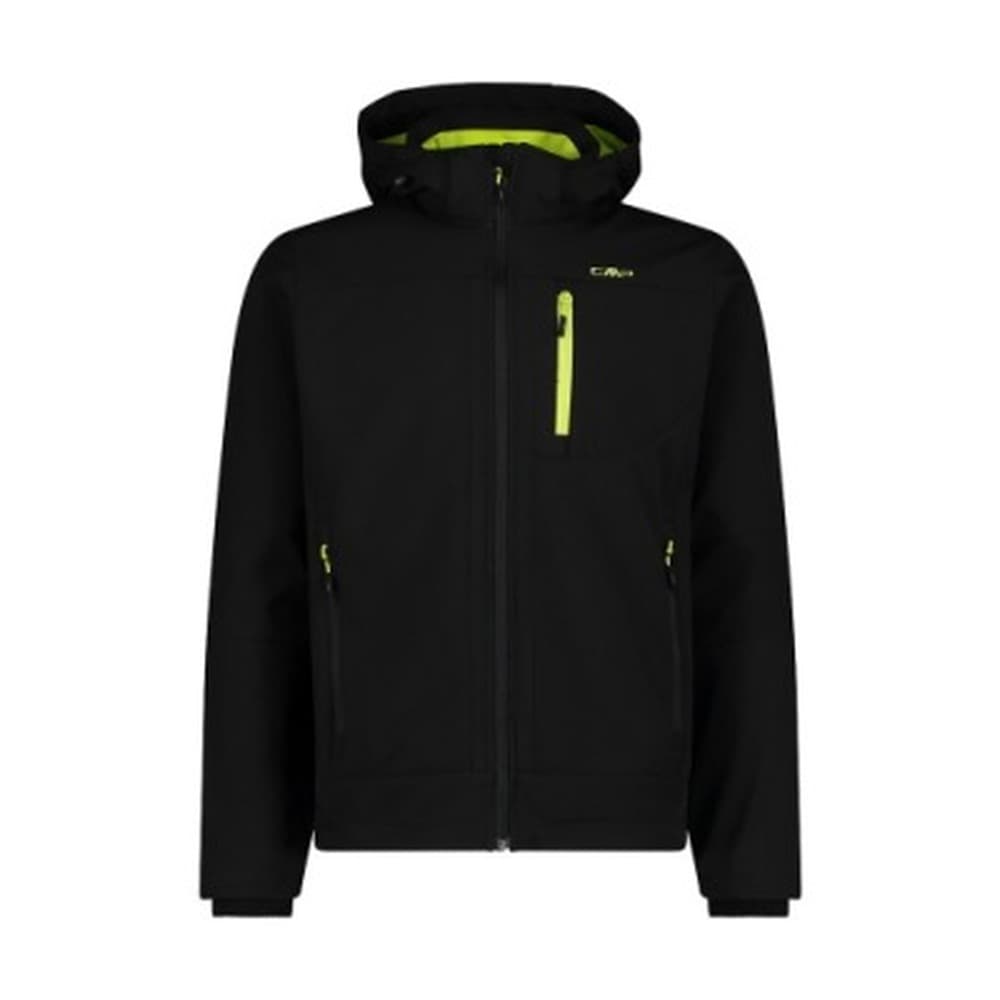 Kurtka softshell CMP Vivo Jacket Zip Hood - nero