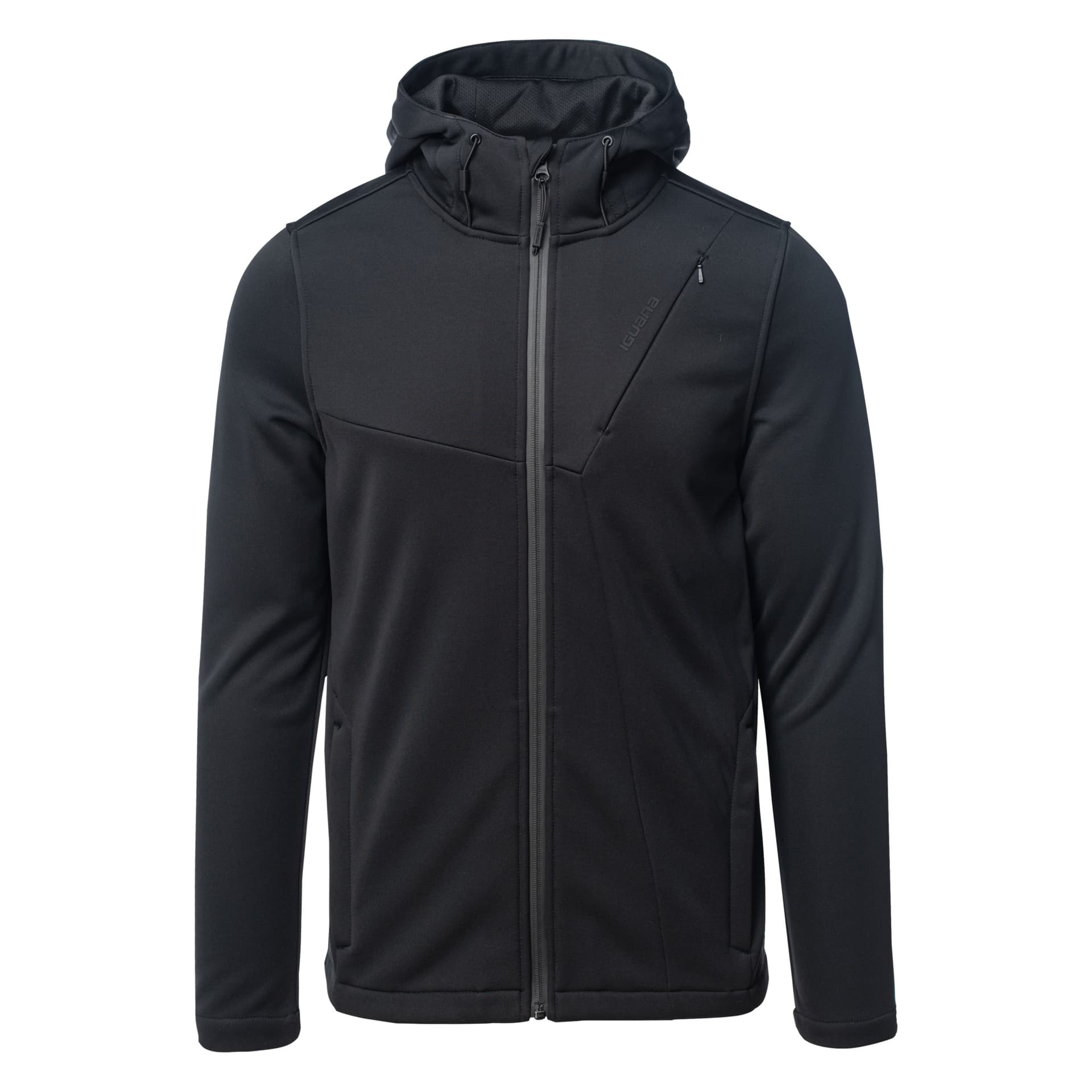 Kurtka softshell męska Iguana Rocher czarne