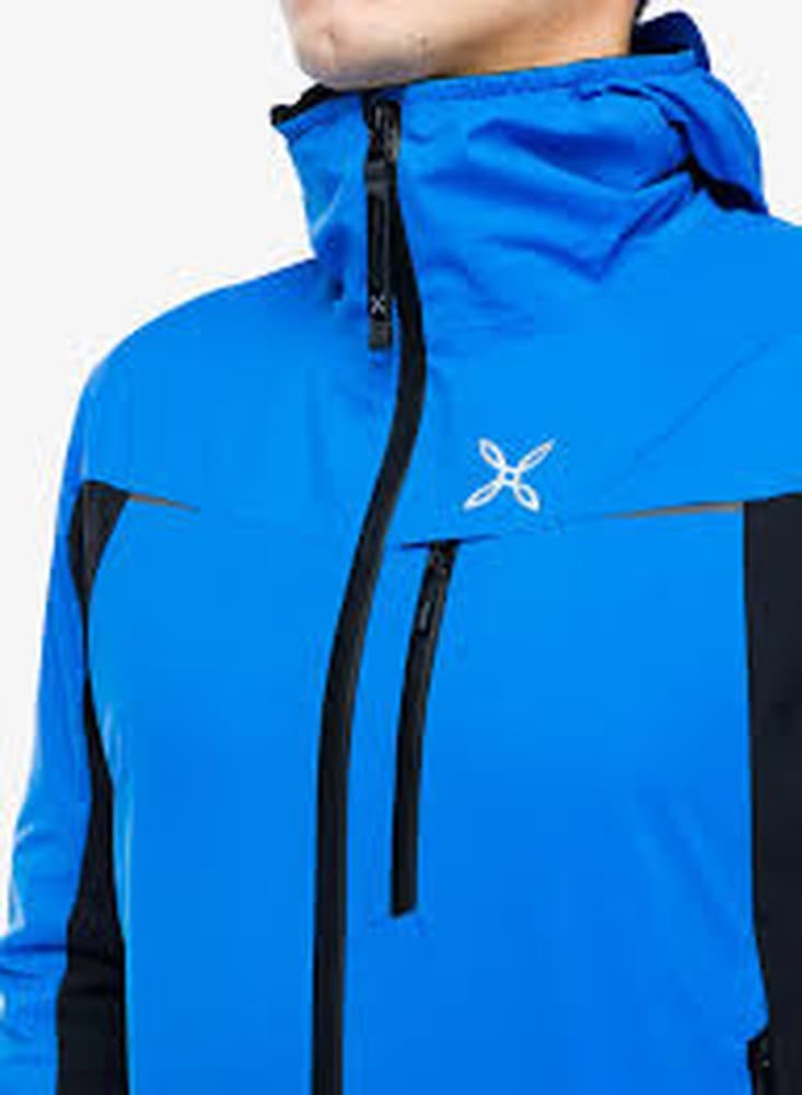 Kurtka softshell Montura Air Action Hybrid Jacket - celeste/black - rozmiar S