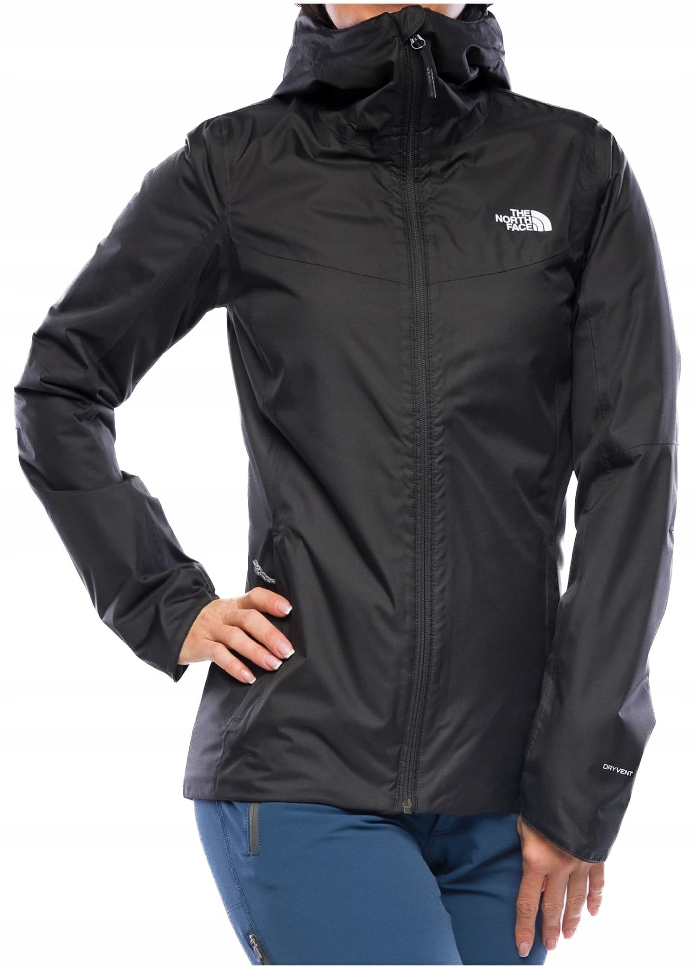 Kurtka z membraną The North Face Quest Mono Jacket - tnf black rozmiar: l