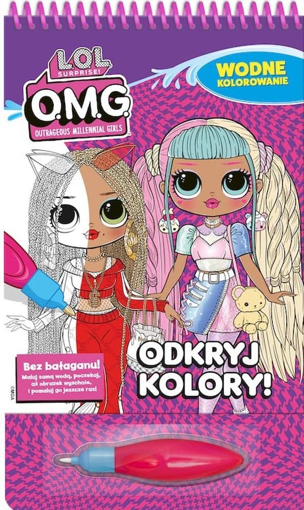L.O.L. Surprise!. Odkryj Kolory!. Wodne kolorowanie