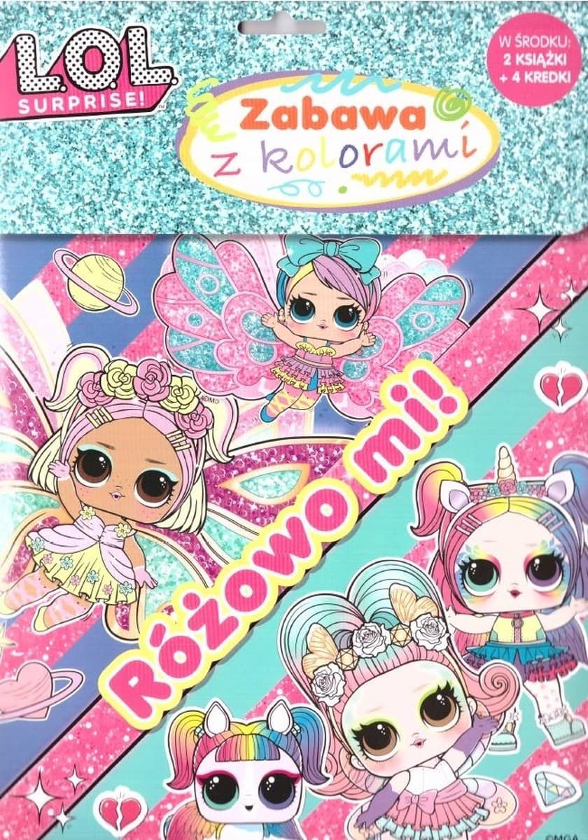 L.O.L. Surprise!. Zabawa z kolorami. Różowo mi!
