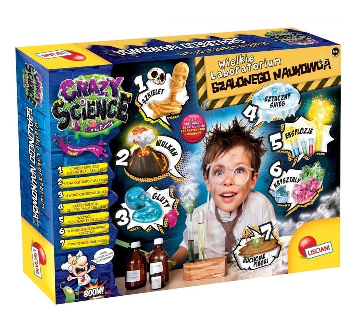 Laboratorium Szalonego Naukowca 7w1 Crazy Science