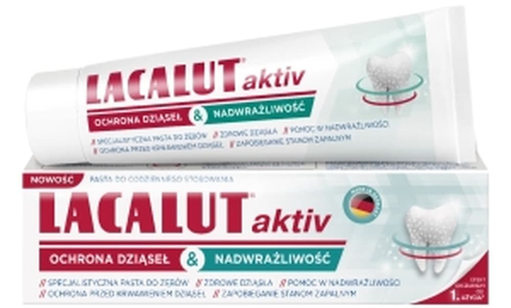 LACALUT Aktiv & Sensi Pasta do Zębów 75ml