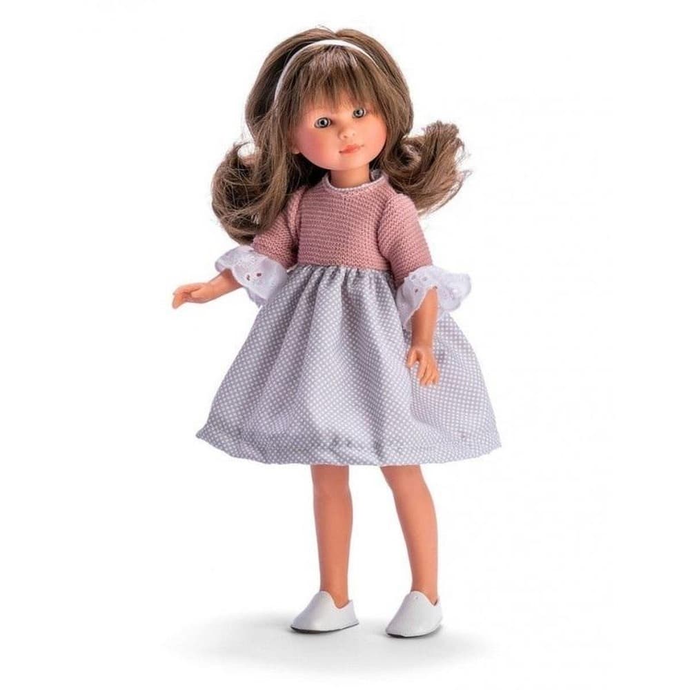 Lalka hiszpańska Celia 30 cm z brązowymi włosami